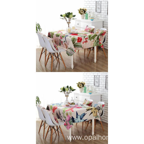 Printed Tablecloth For Home Textiles